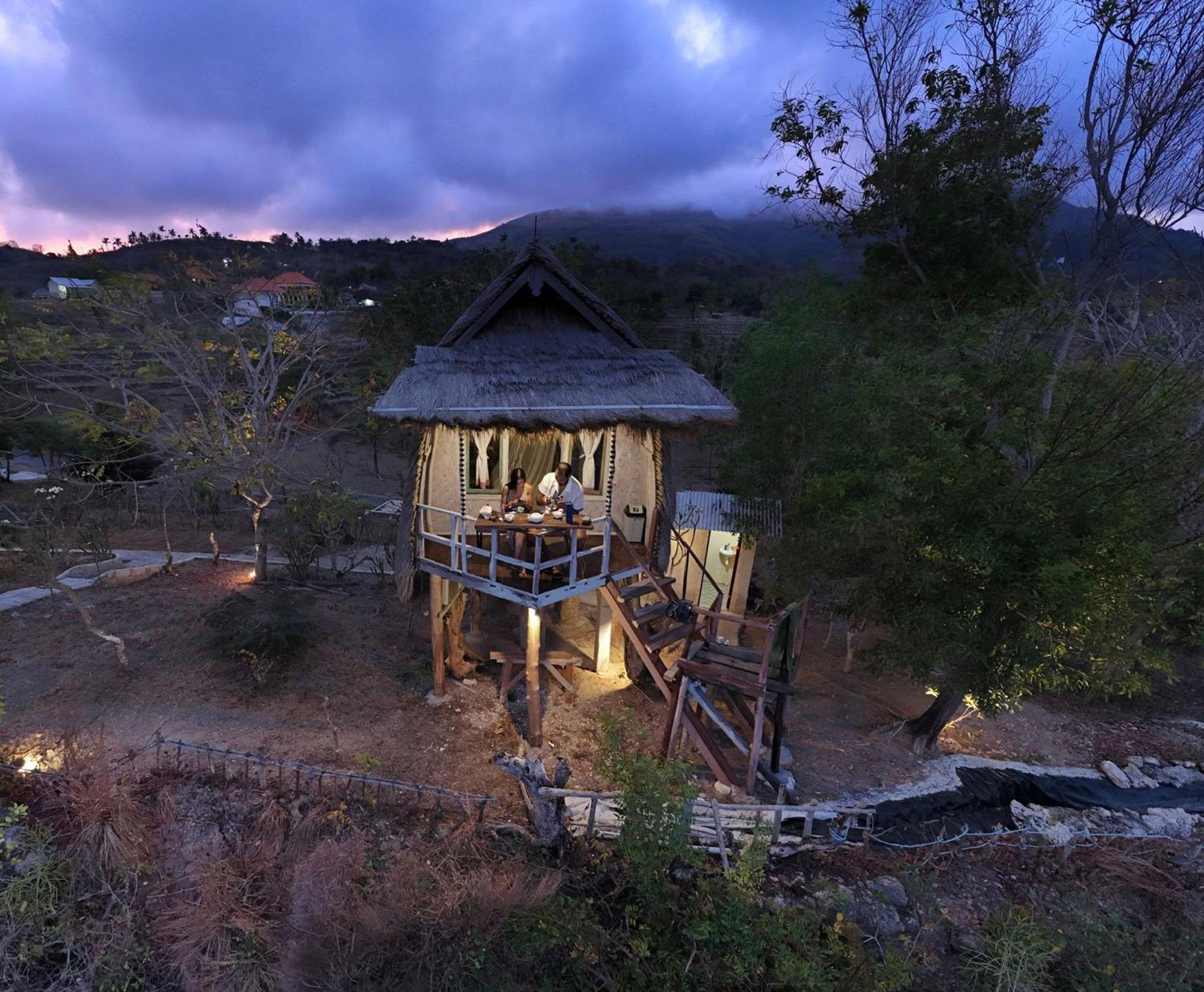 Eco-Tourist Dreamstay Treehouse Tanglad Bagian luar foto